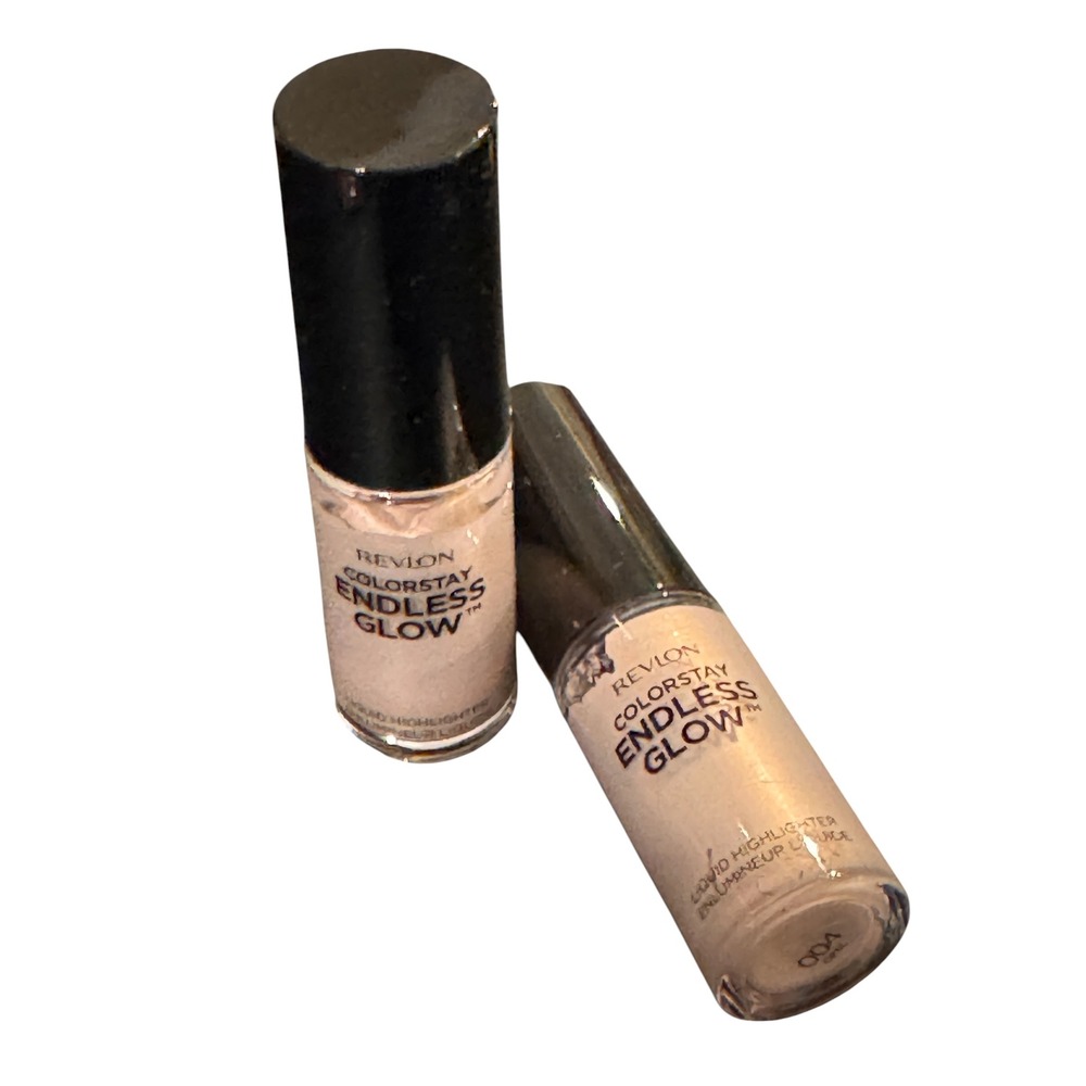 Revlon ColorStay Endless Glow Liquid Highlighter 001 Citrine/Topaz 2 Pack
